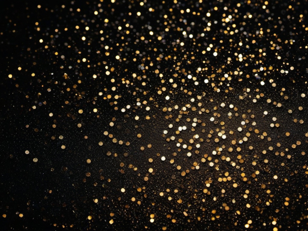 Glitter With Black Background  