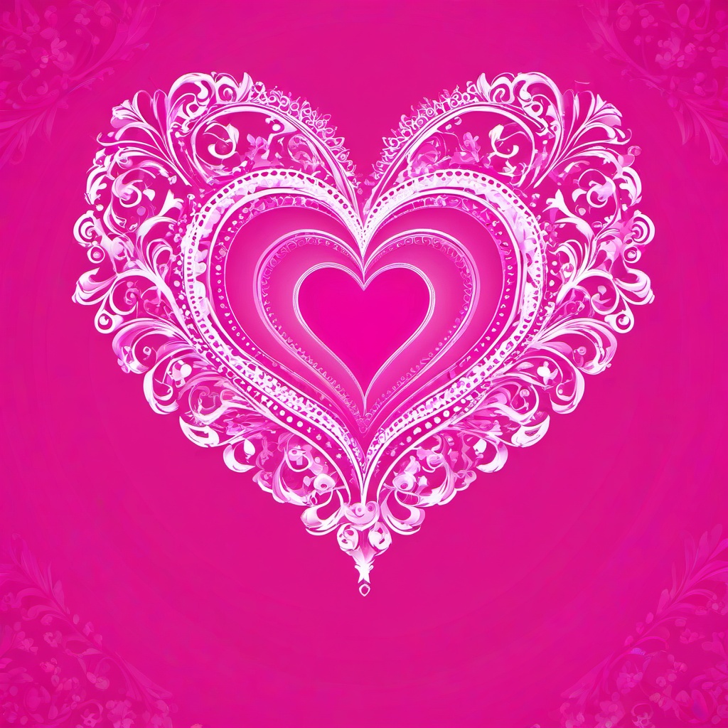 Heart Background Wallpaper - pink and white heart wallpaper  