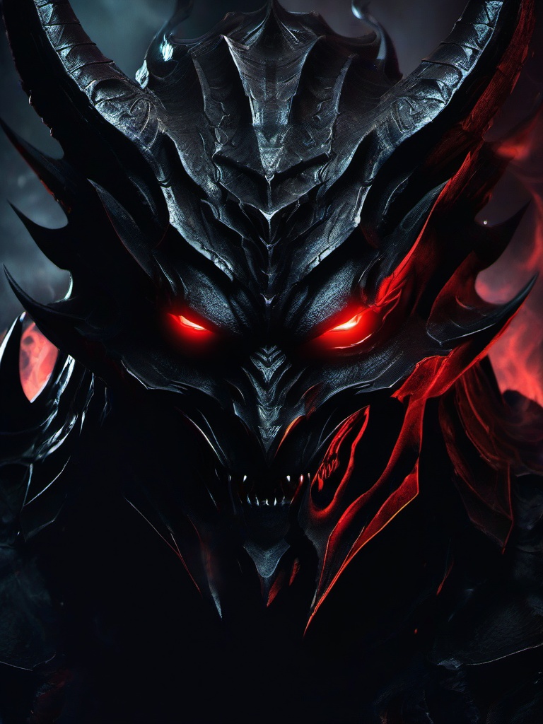 Dark Demon Wallpaper 4K  ,mobile iphone background wallpaper