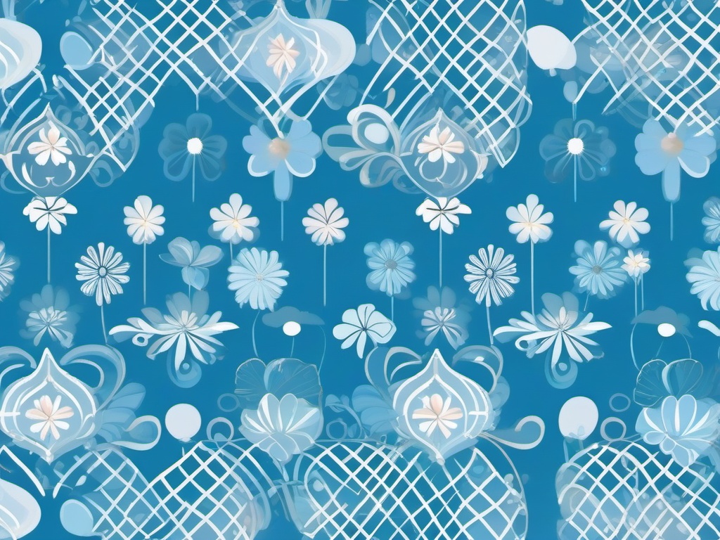 Girly Blue Wallpaper - Feminine style in blue shades  ,desktop background wallpaper