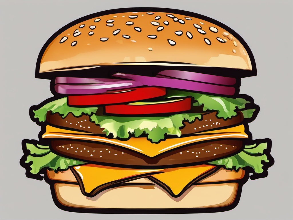 Burger  clipart