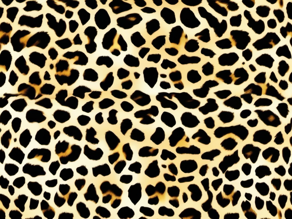 Sparkly Cheetah Print Background  