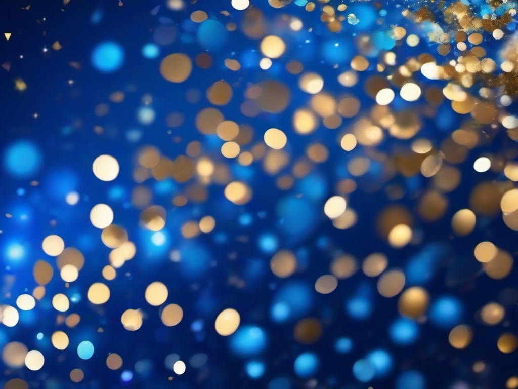 High Resolution Blue Glitter Background  