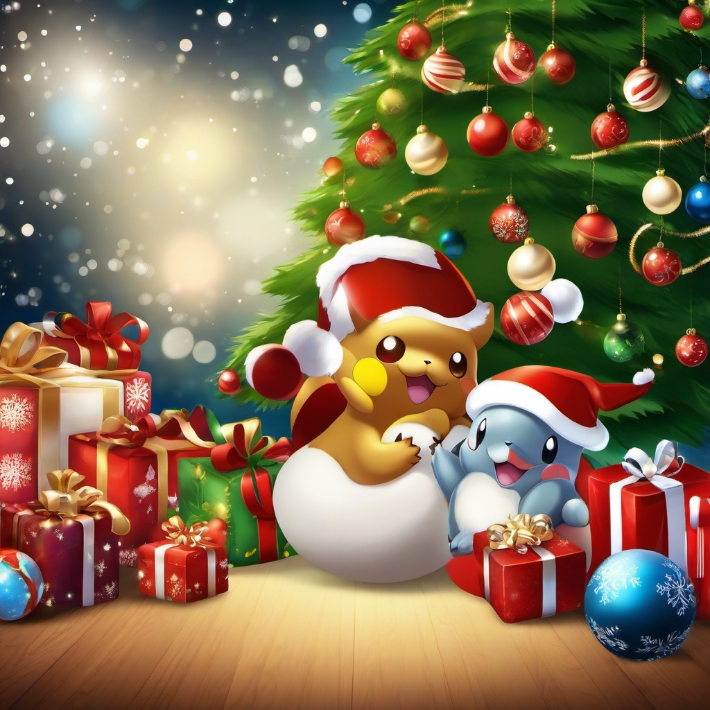 Christmas Background Wallpaper - pokemon christmas background  