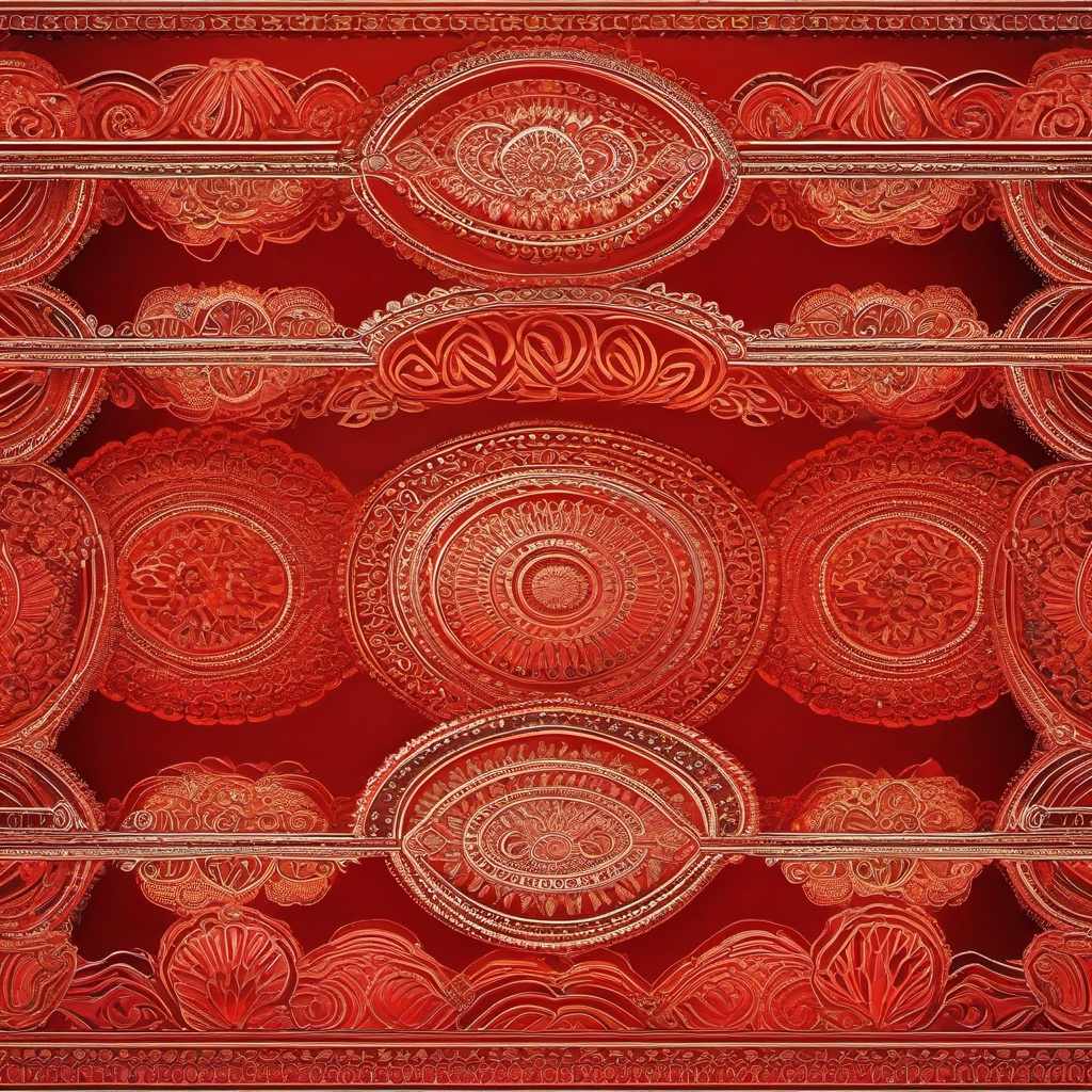 Vibrant Sunset Red Background intricate details, patterns, wallpaper photo