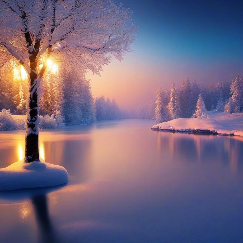 Winter background wallpaper - december theme background  
