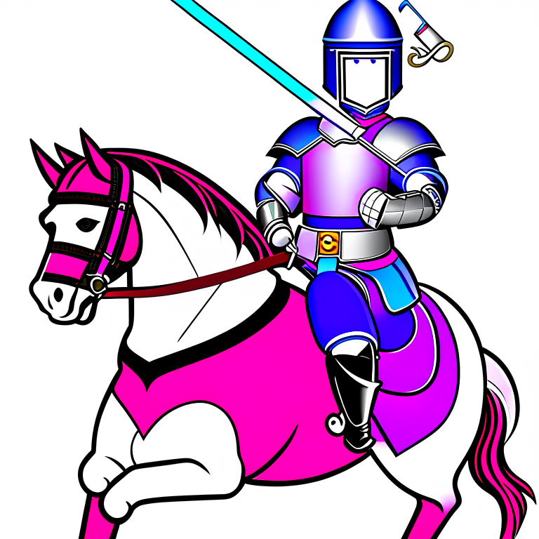 knight clipart - sir tristan, a romantic and valiant knight. 