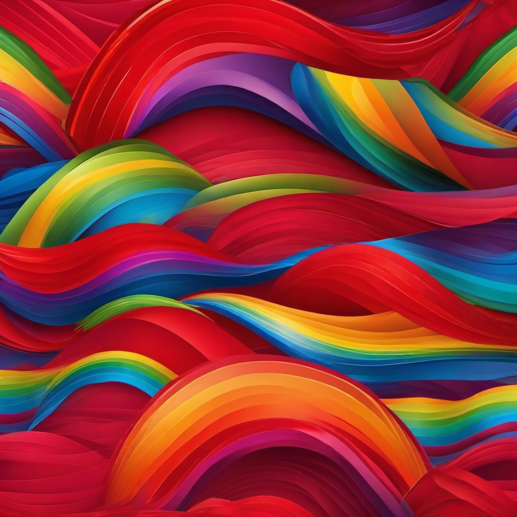 Rainbow Background Wallpaper - red multicolor background  