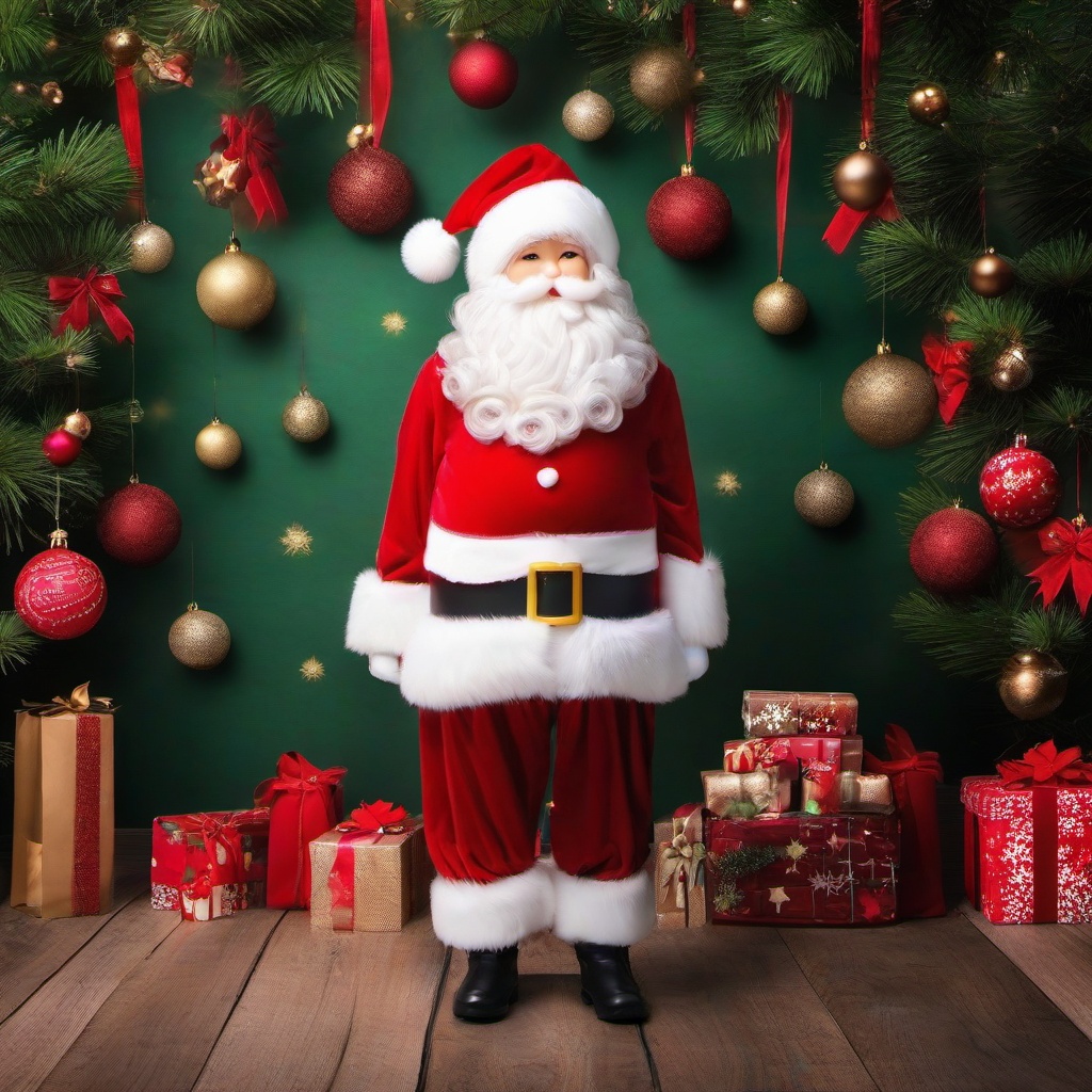 Christmas Background Wallpaper - santa backdrops photography  