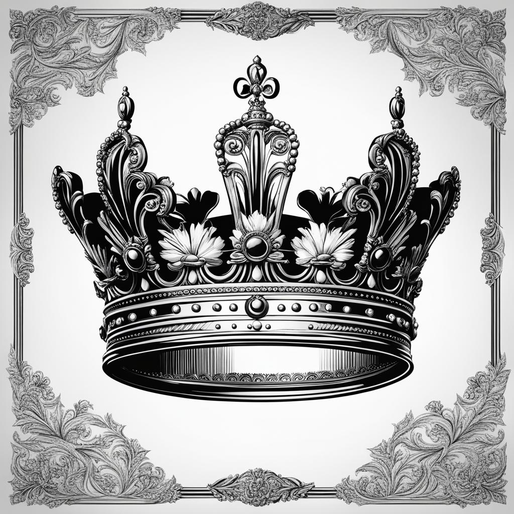 crown clip art,adorning a majestic king or queen 