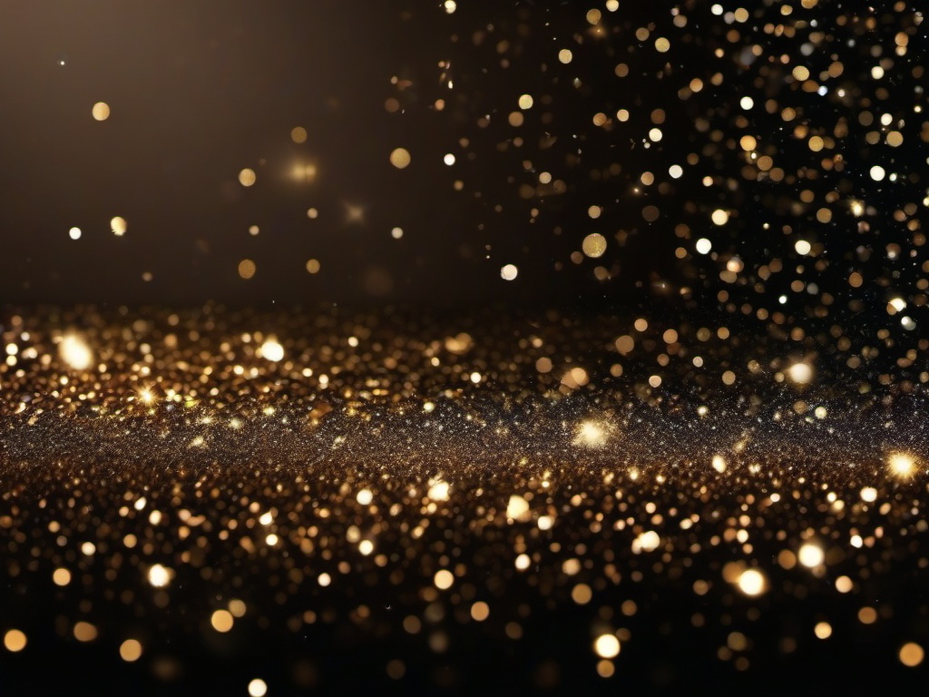 Falling Glitter Transparent Background  