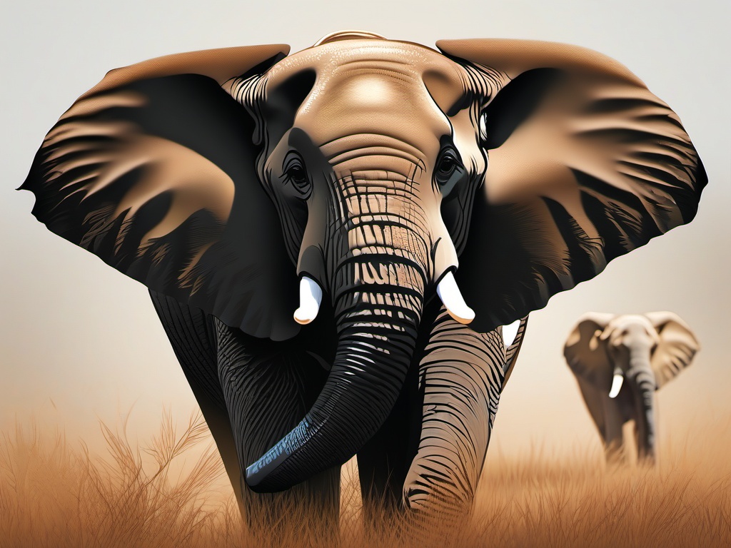 Elephant Clipart, Gentle giants of the animal kingdom. 