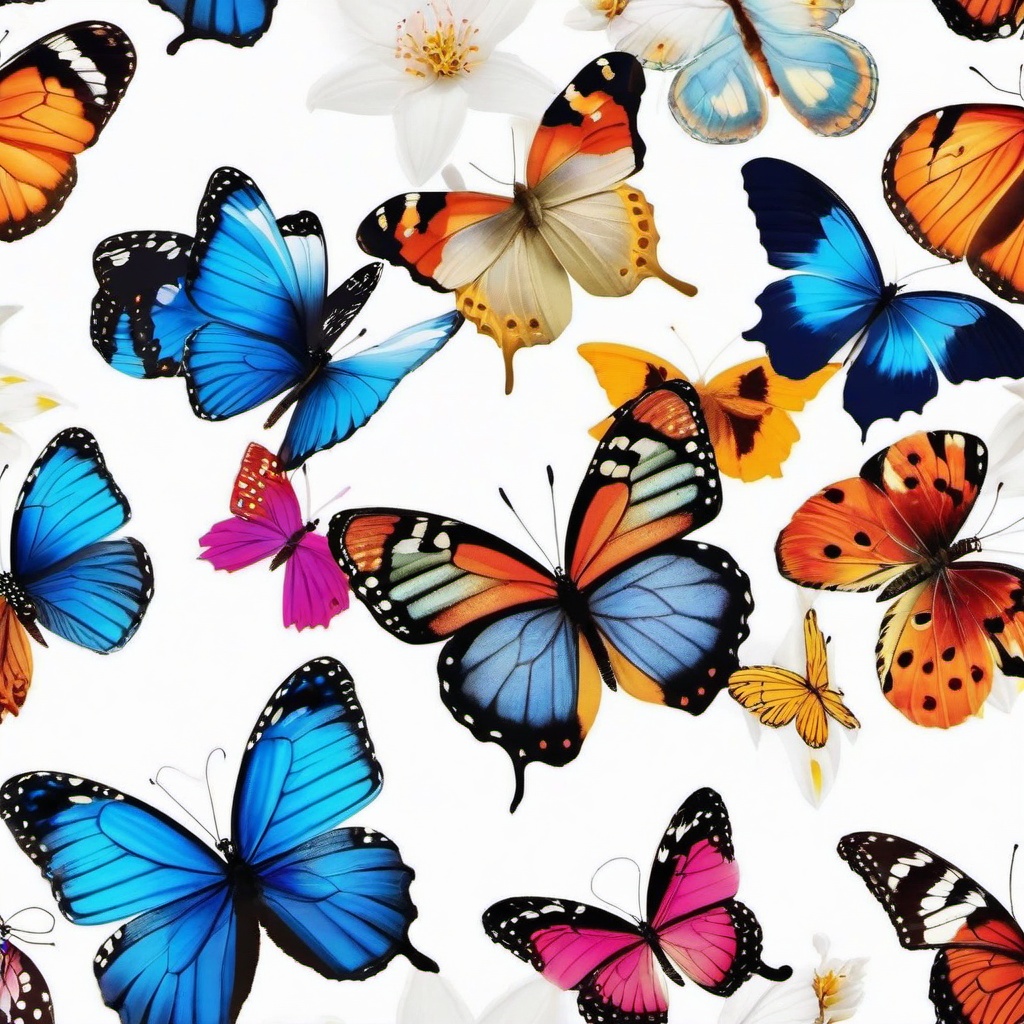 Butterfly Background Wallpaper - white background butterfly pictures  
