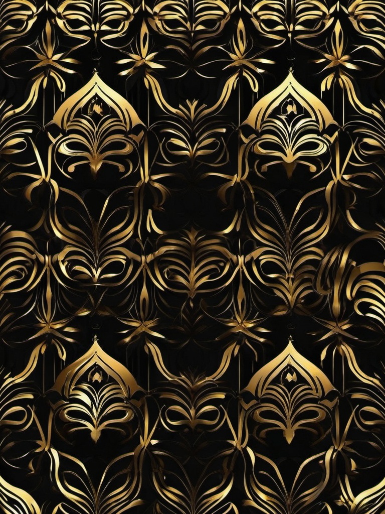 Black Wallpaper With Gold  ,mobile iphone background wallpaper