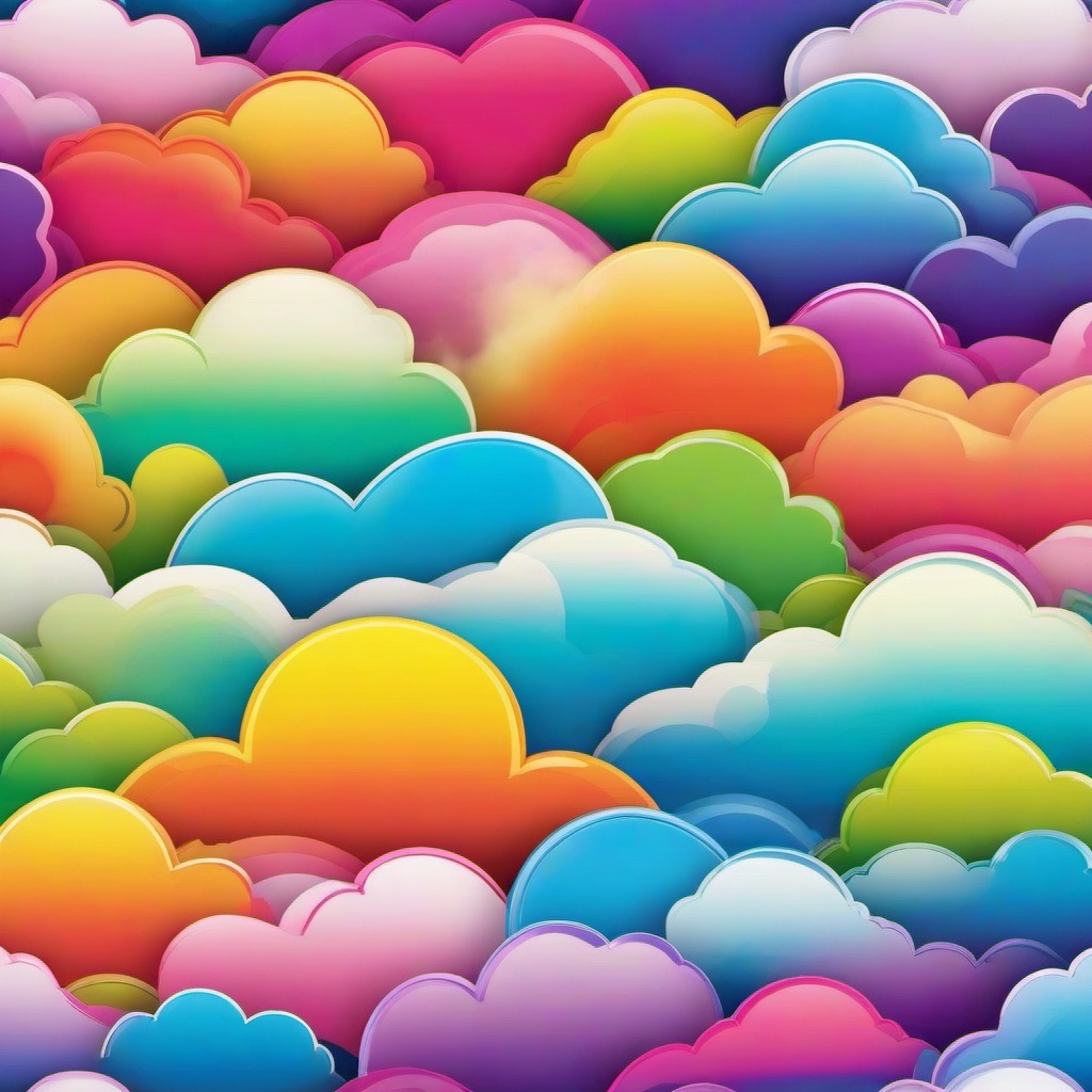 Rainbow Background Wallpaper - rainbow clouds background  