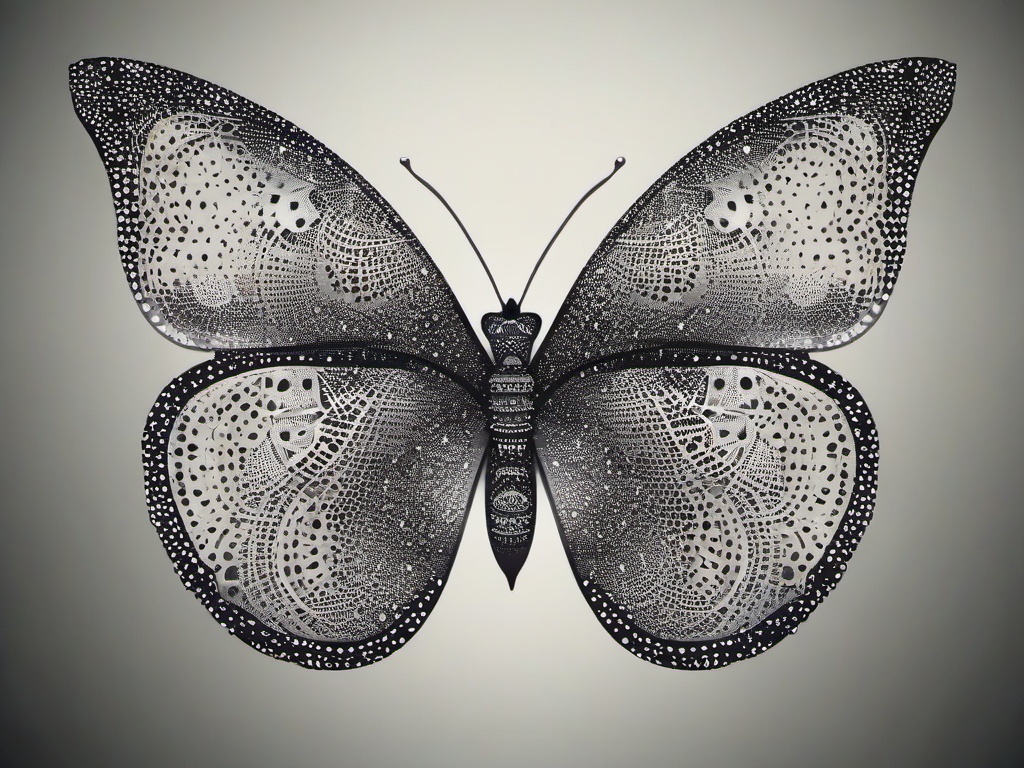 dotwork butterfly  