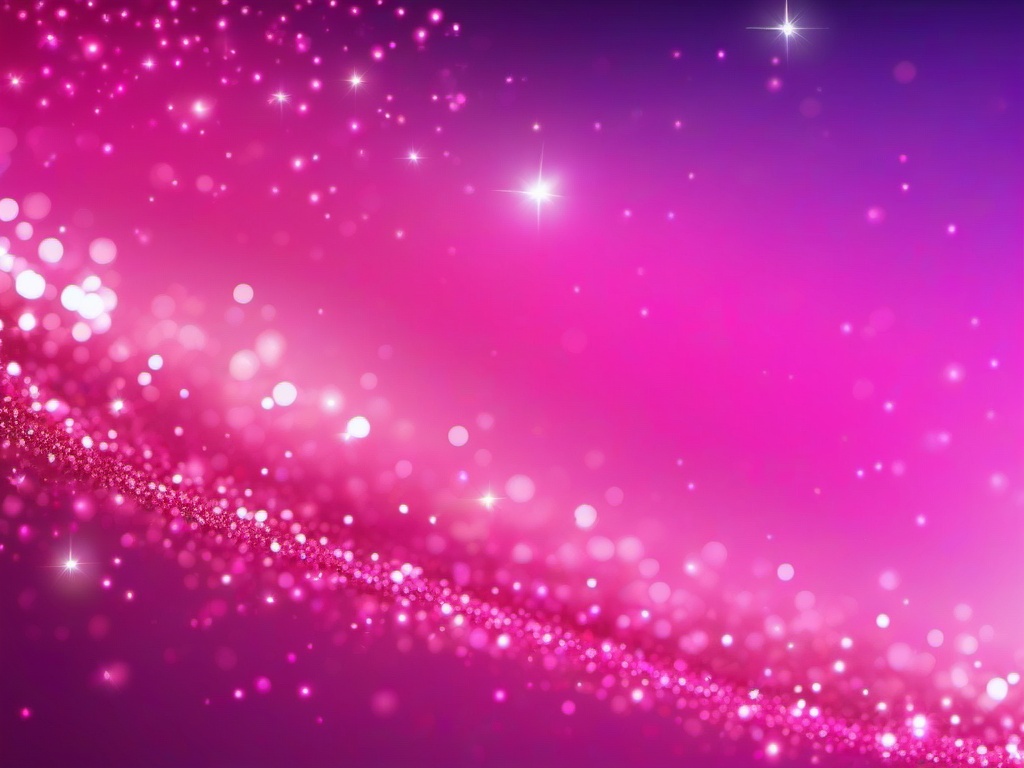 Pretty Pink Sparkle Background  