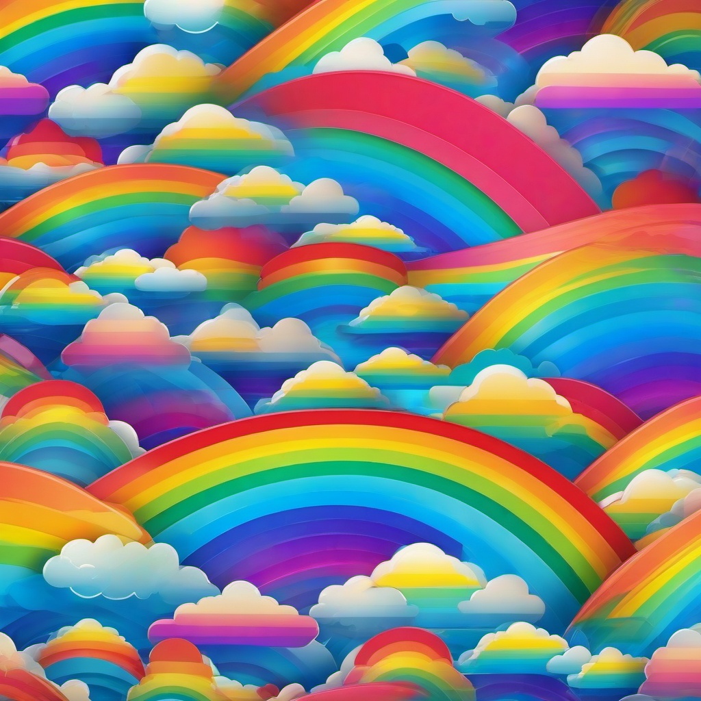 Rainbow Background Wallpaper - rainbow sky background hd  