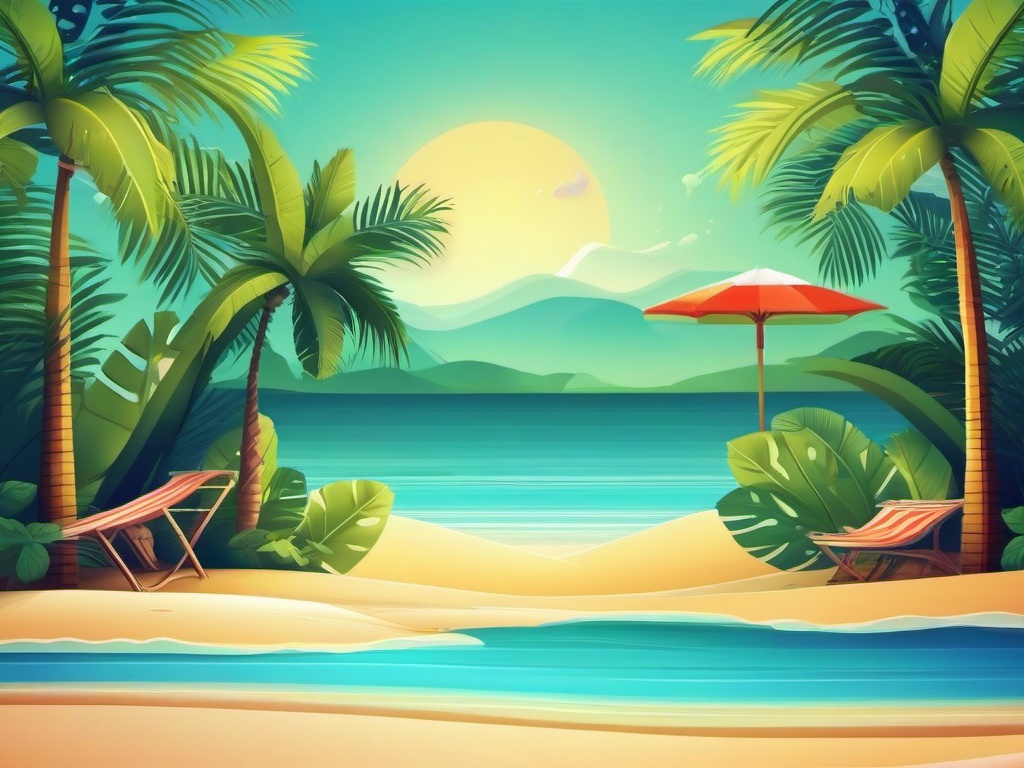 Live Wallpaper Summer  background