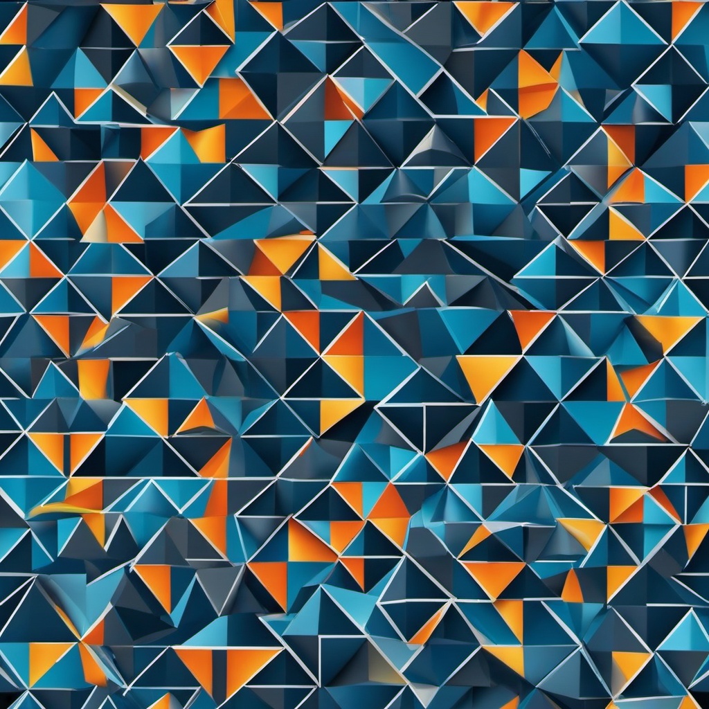 Geometric Background - geometric background blue  