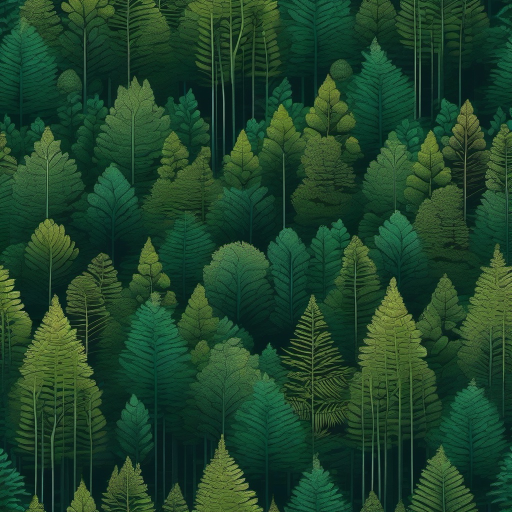 Serene Forest Aesthetic Wallpaper intricate details, patterns, wallpaper photo