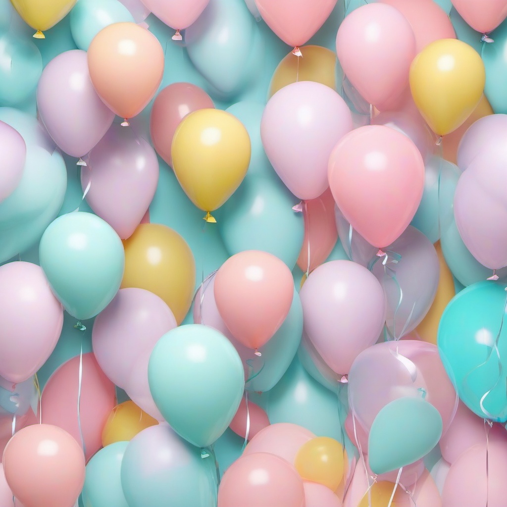 Party Background Wallpaper - balloon pastel background  