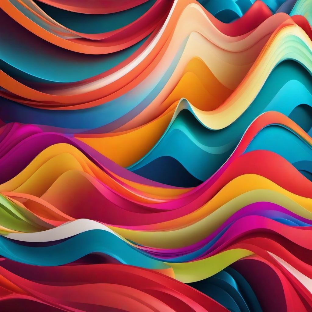 Wave Background Wallpaper - colorful wave background  