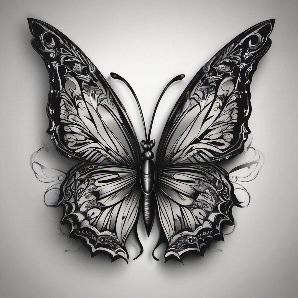 kamar tattoo butterfly  