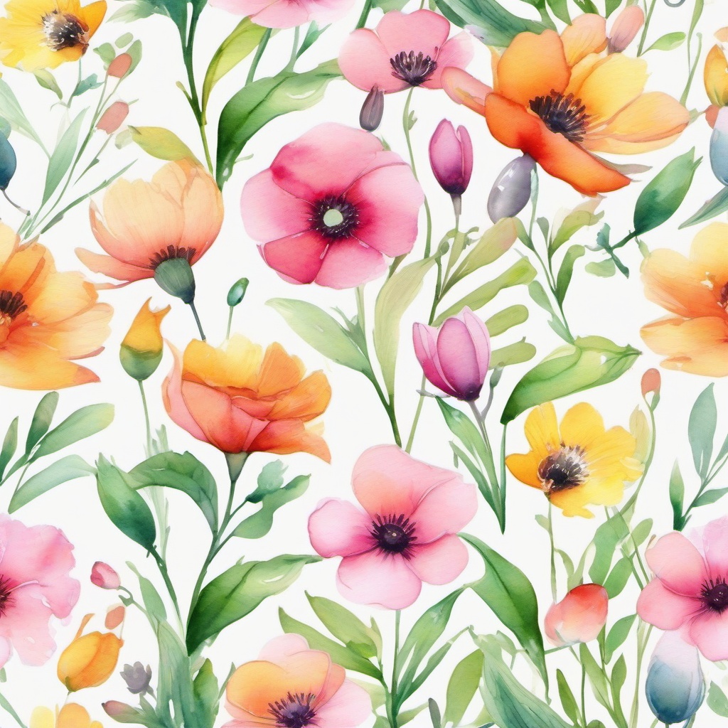 watercolor spring background  ,background wallpaper