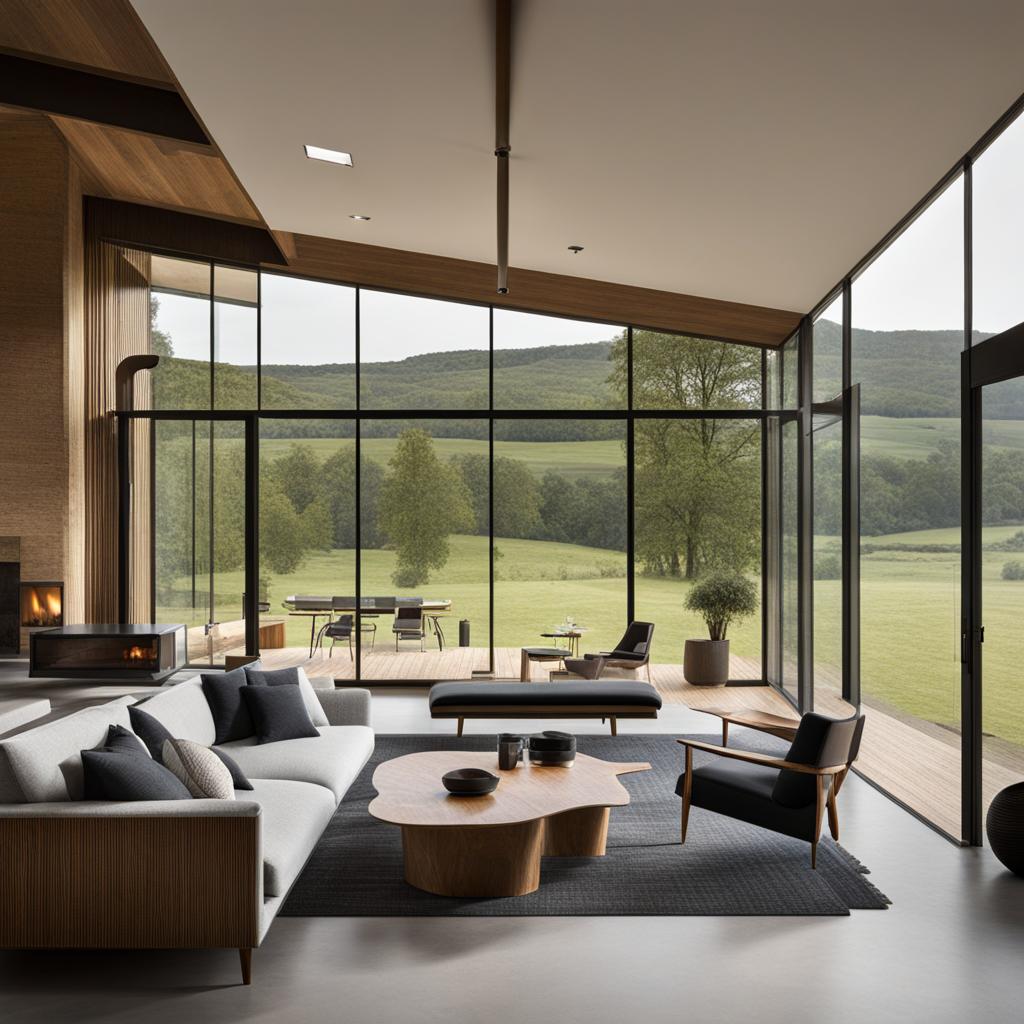 rural retreats with architectural flair 