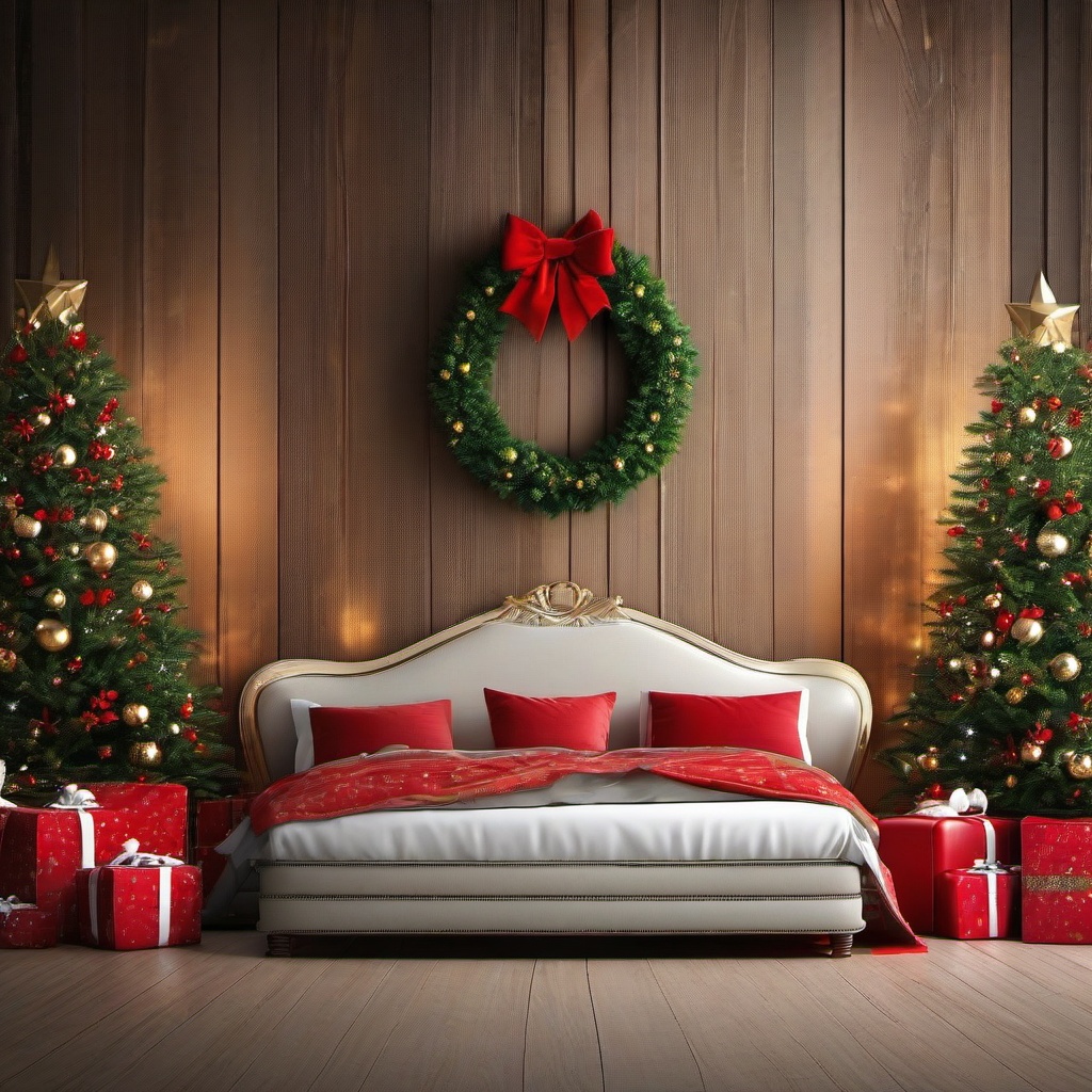 Christmas Background Wallpaper - christmas headboard backdrop  