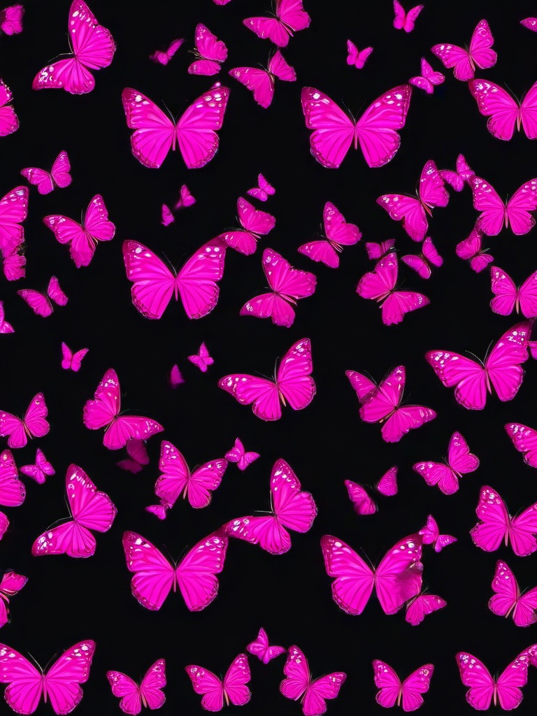 Dark Pink Butterfly Wallpaper  ,desktop background wallpaper