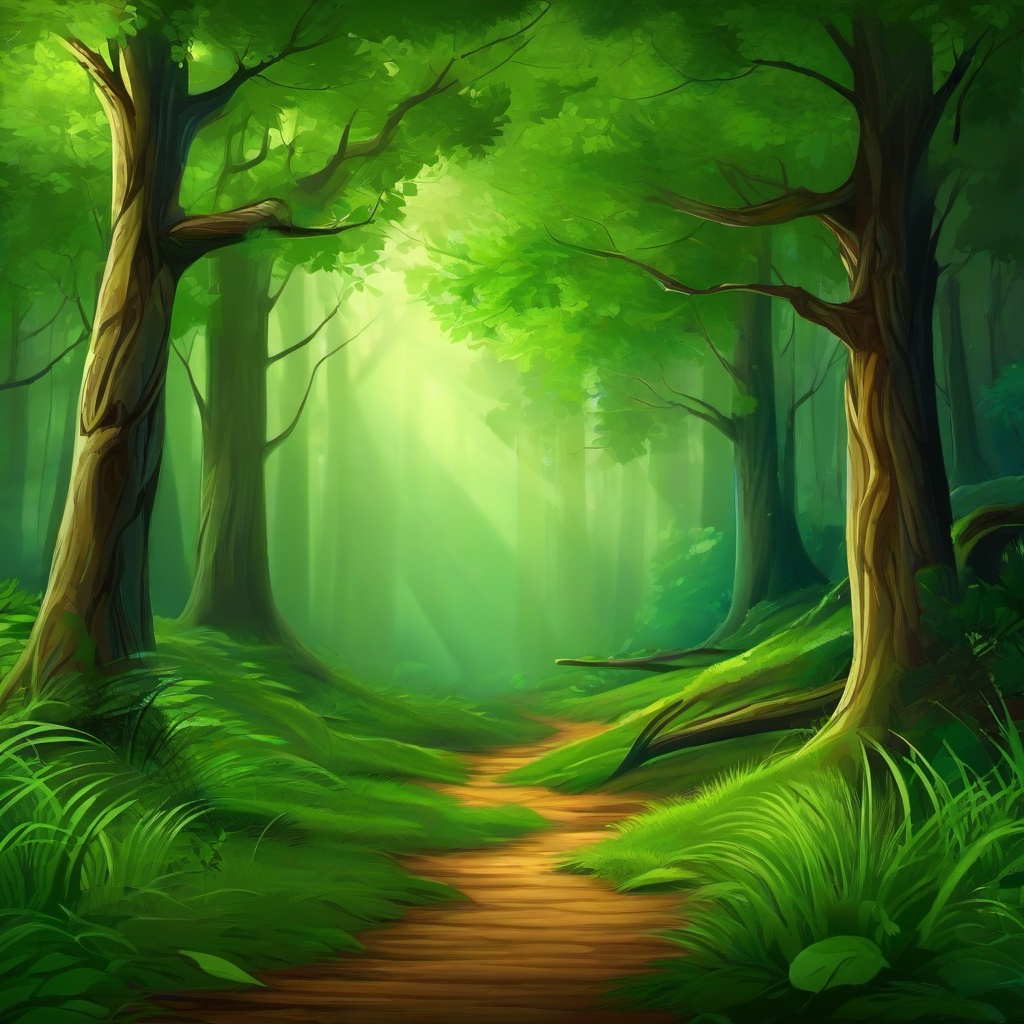Forest Background Wallpaper - forest background painting  