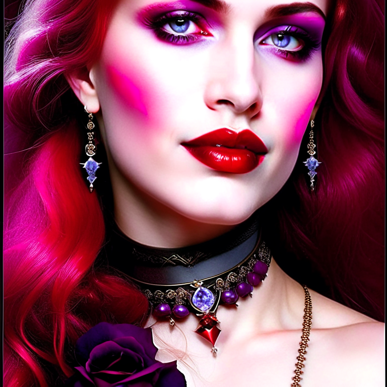 vampire clipart - isolde, a beguiling and immortal vampire. 