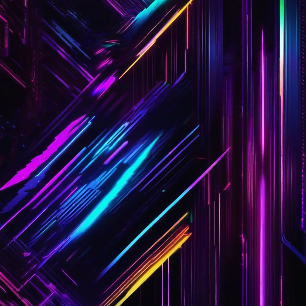 Neon Background Wallpaper - neon glitch wallpaper  