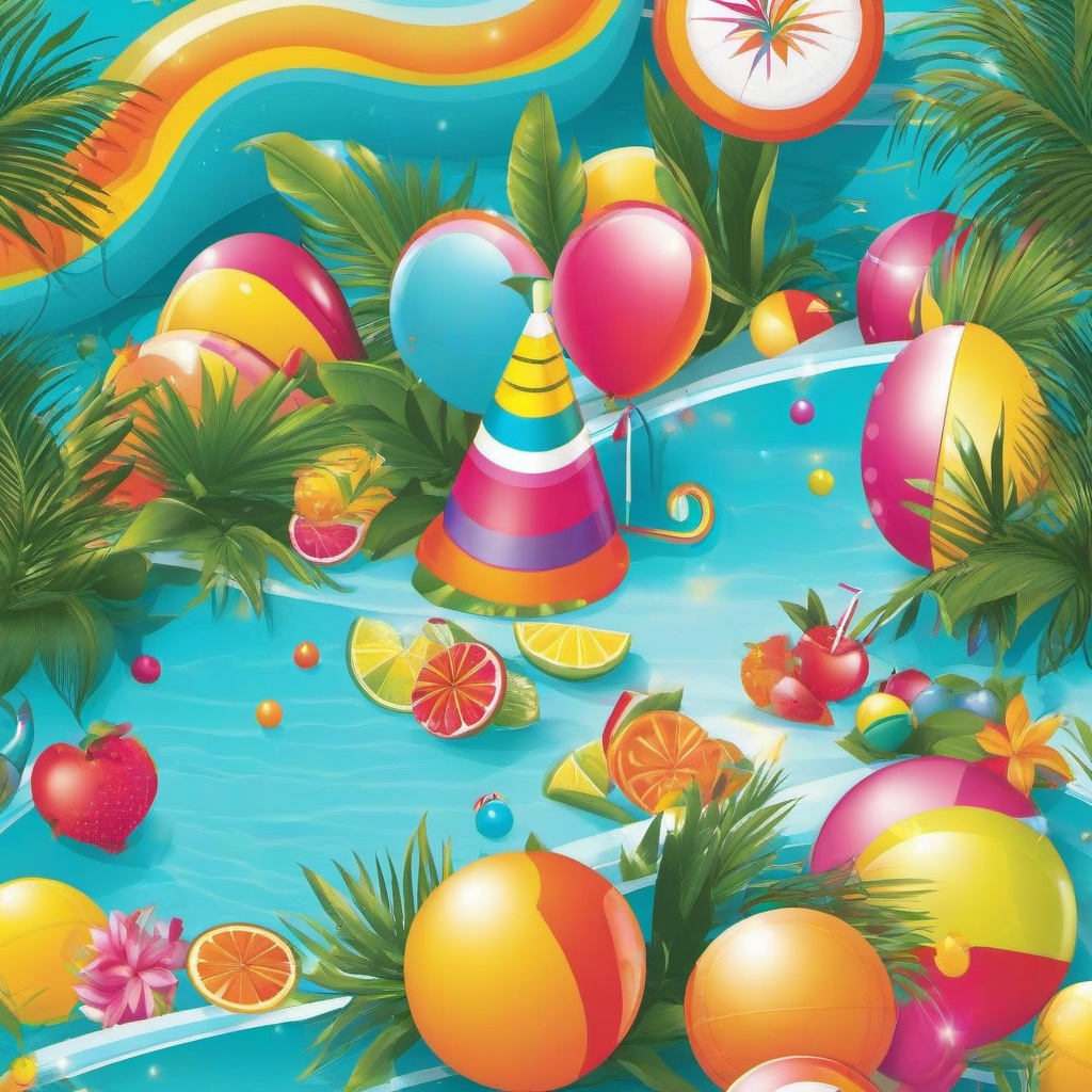 Party Background Wallpaper - pool party wallpaper  