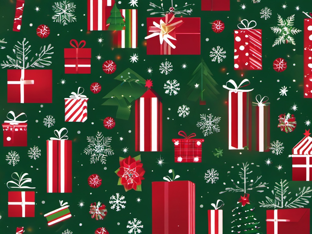Friends Christmas Wallpaper  