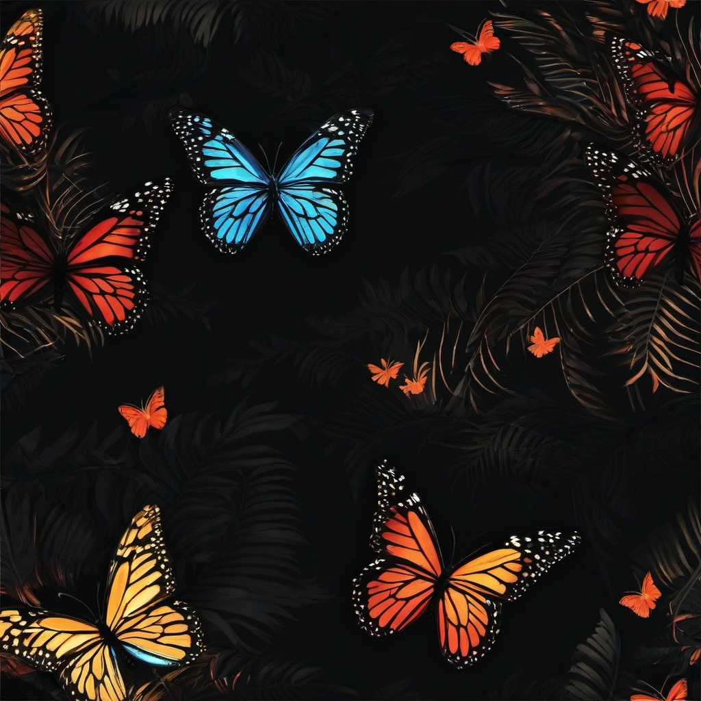 Butterfly Background Wallpaper - butterfly dark wallpaper  