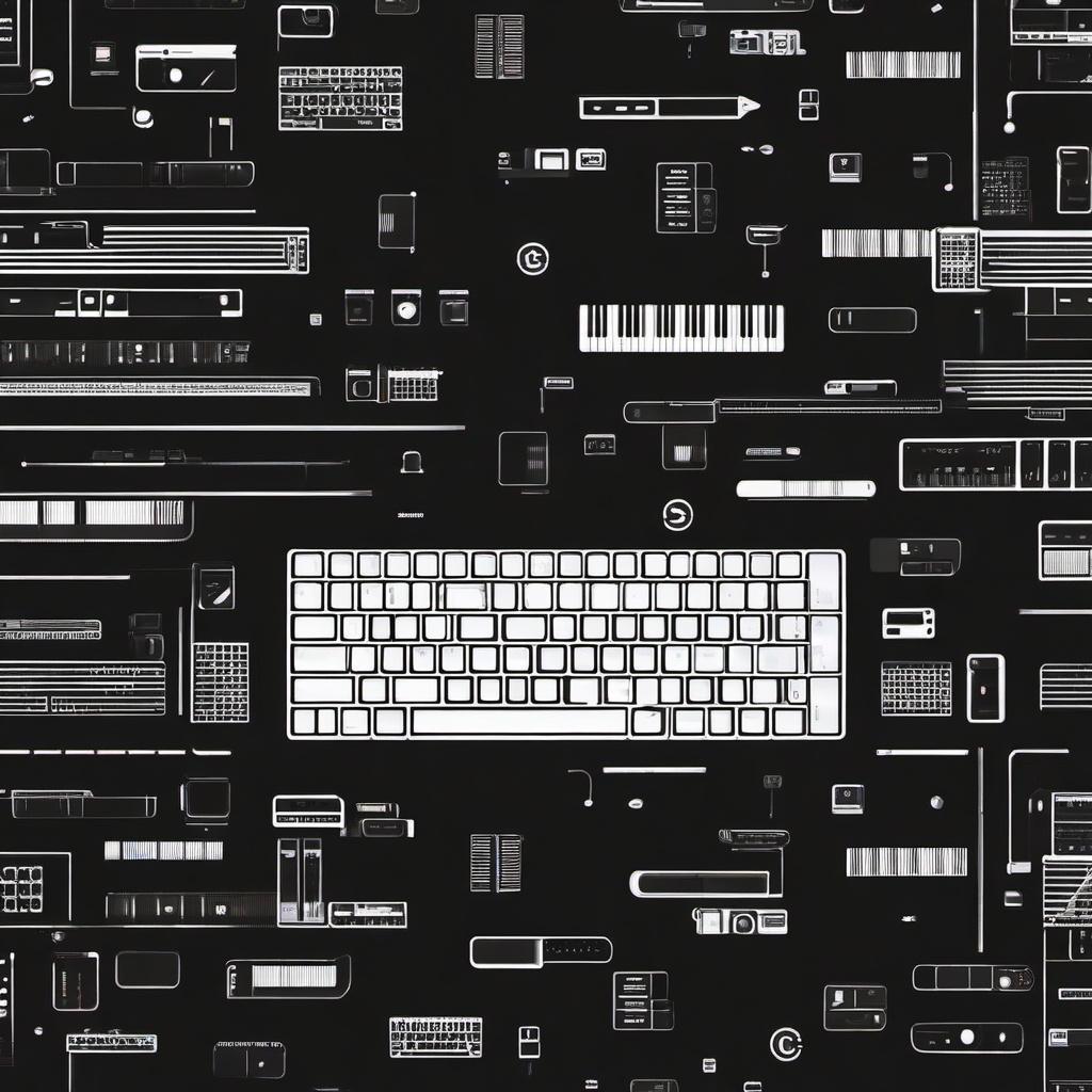 Keyboard Wallpaper Aesthetic Black  ,desktop background wallpaper