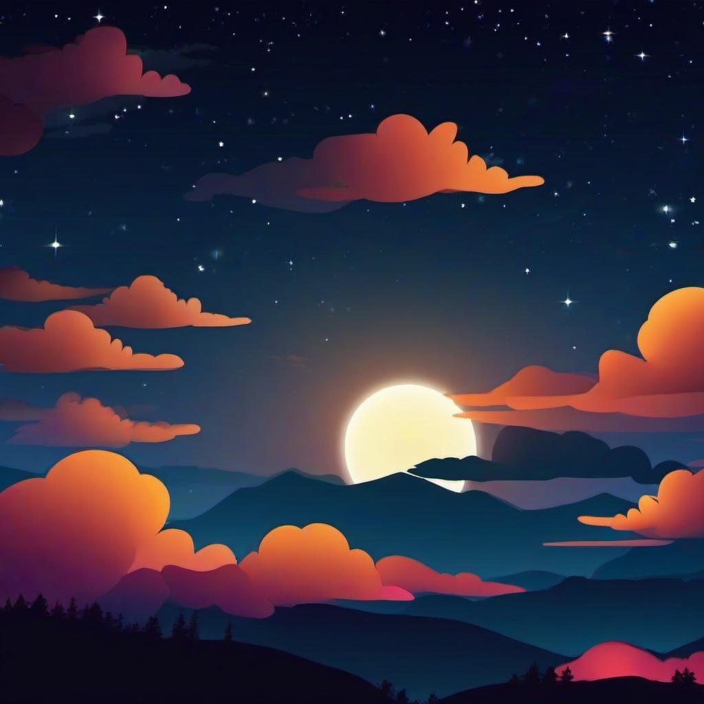 Sky Background Wallpaper - animated night sky background  