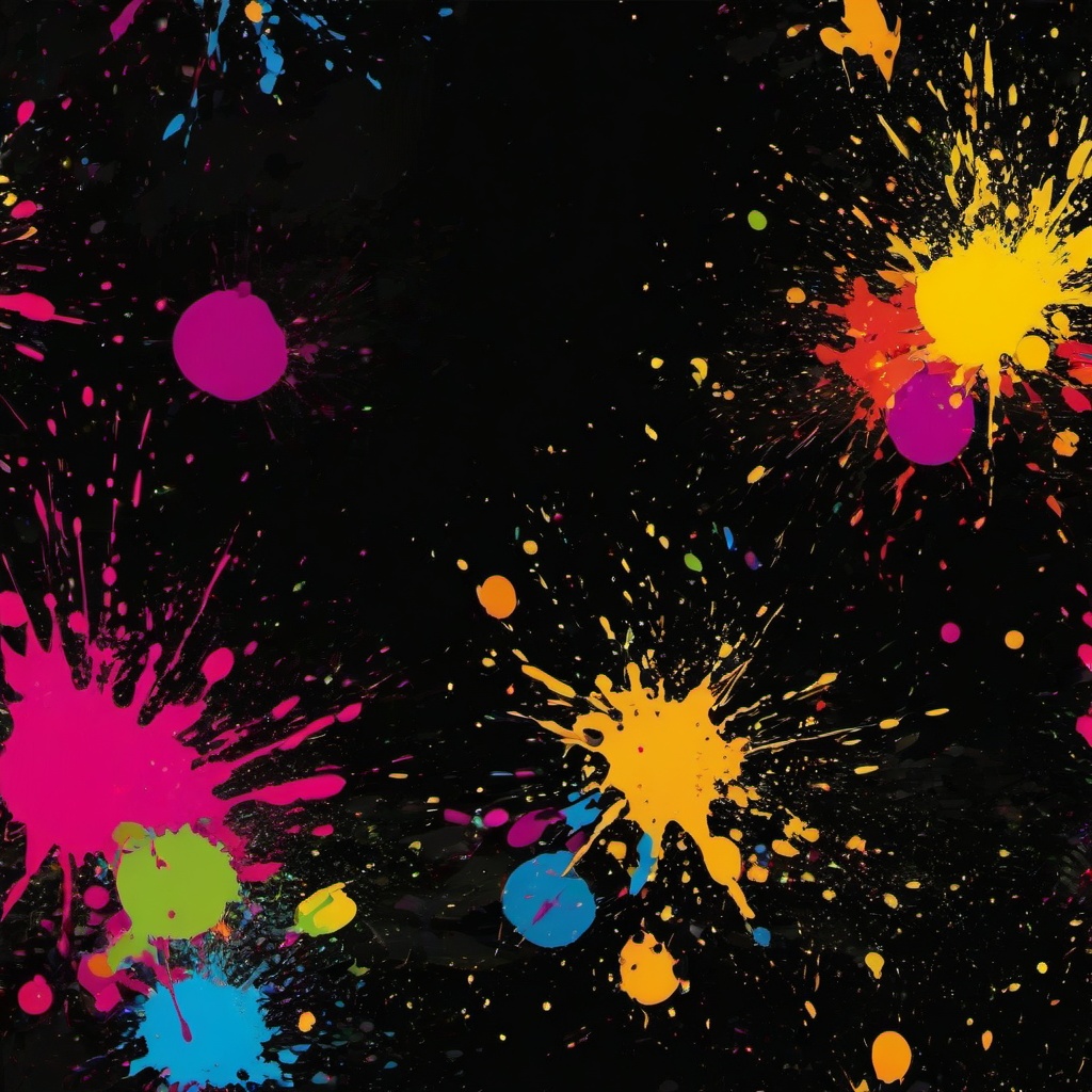 Splash Background - paint splatter background black  