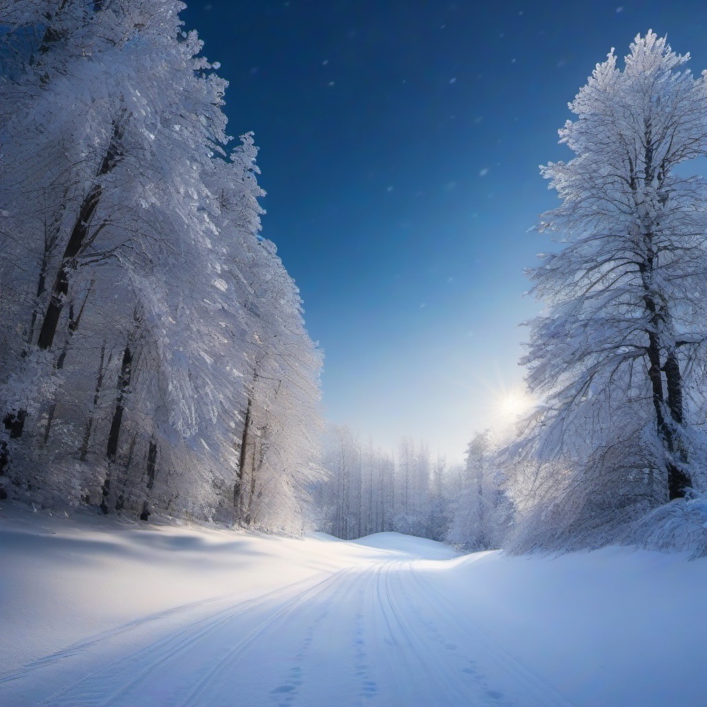 Winter background wallpaper - snow zoom background  