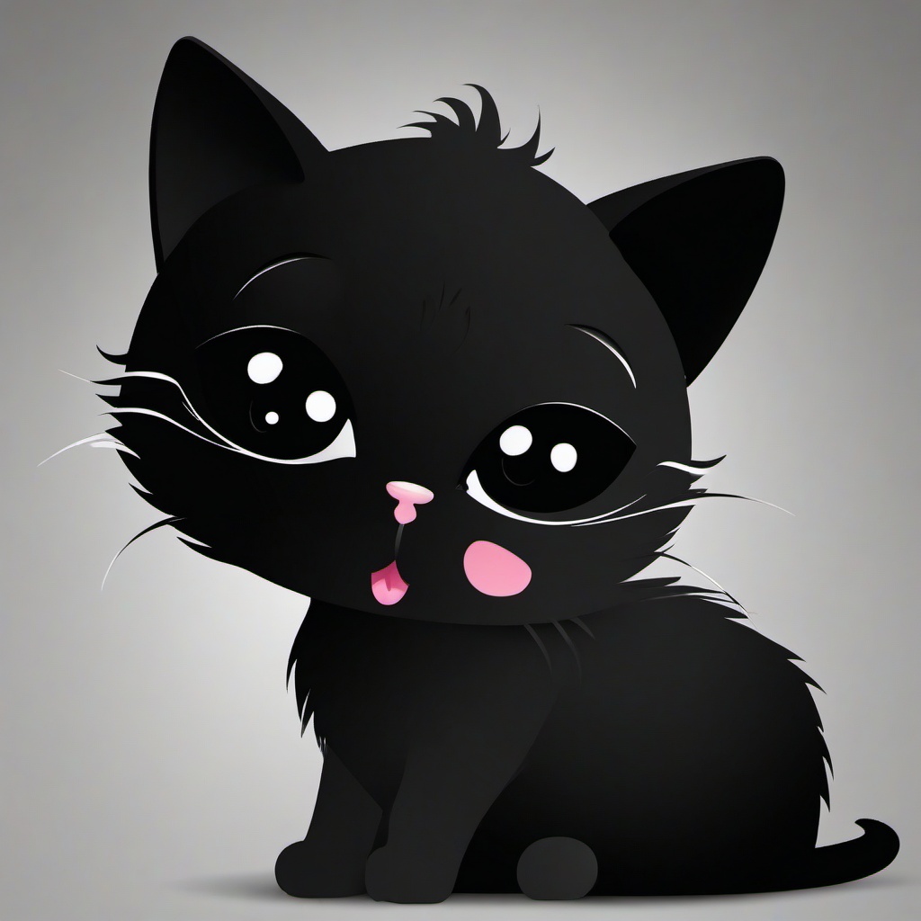 Cat Background Wallpaper - cute black cat wallpaper  