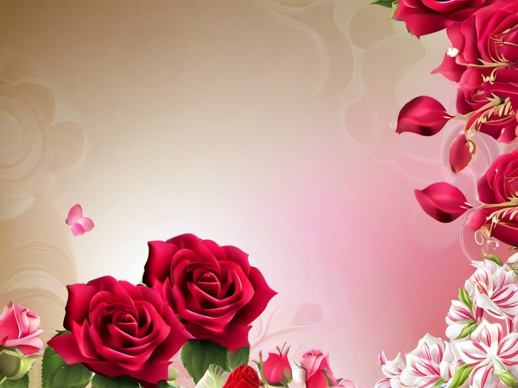 Flower Background Wallpaper - flower background rose  