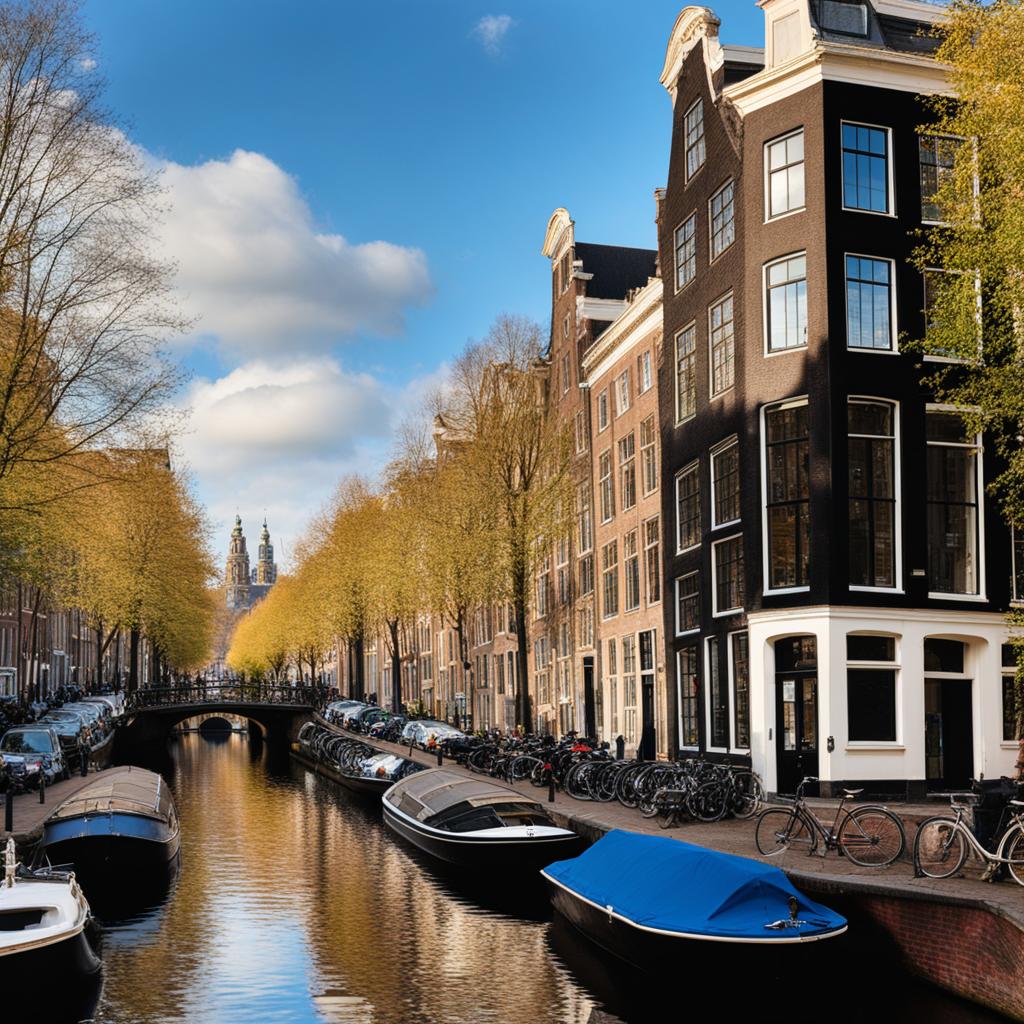 amsterdam canal, exploring the charming canals and iconic architecture of amsterdam. 