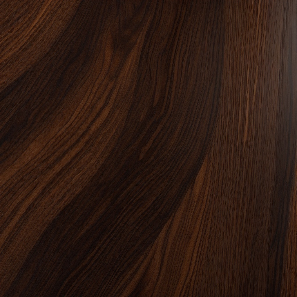 Wood with a dark ebony finish and a luxurious, high-gloss sheen top view, product photoshoot realistic background, hyper detail, high resolution