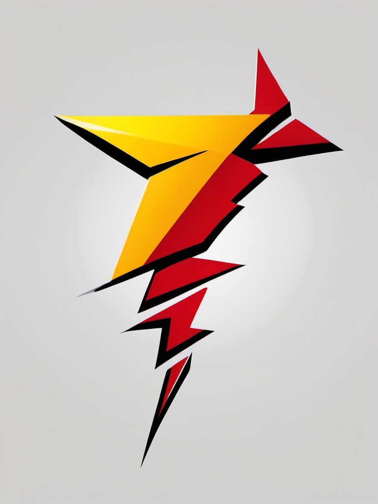 Disney Bolt Tattoo - Add a touch of magic with a Disney-inspired lightning bolt tattoo.  minimalist color tattoo, vector