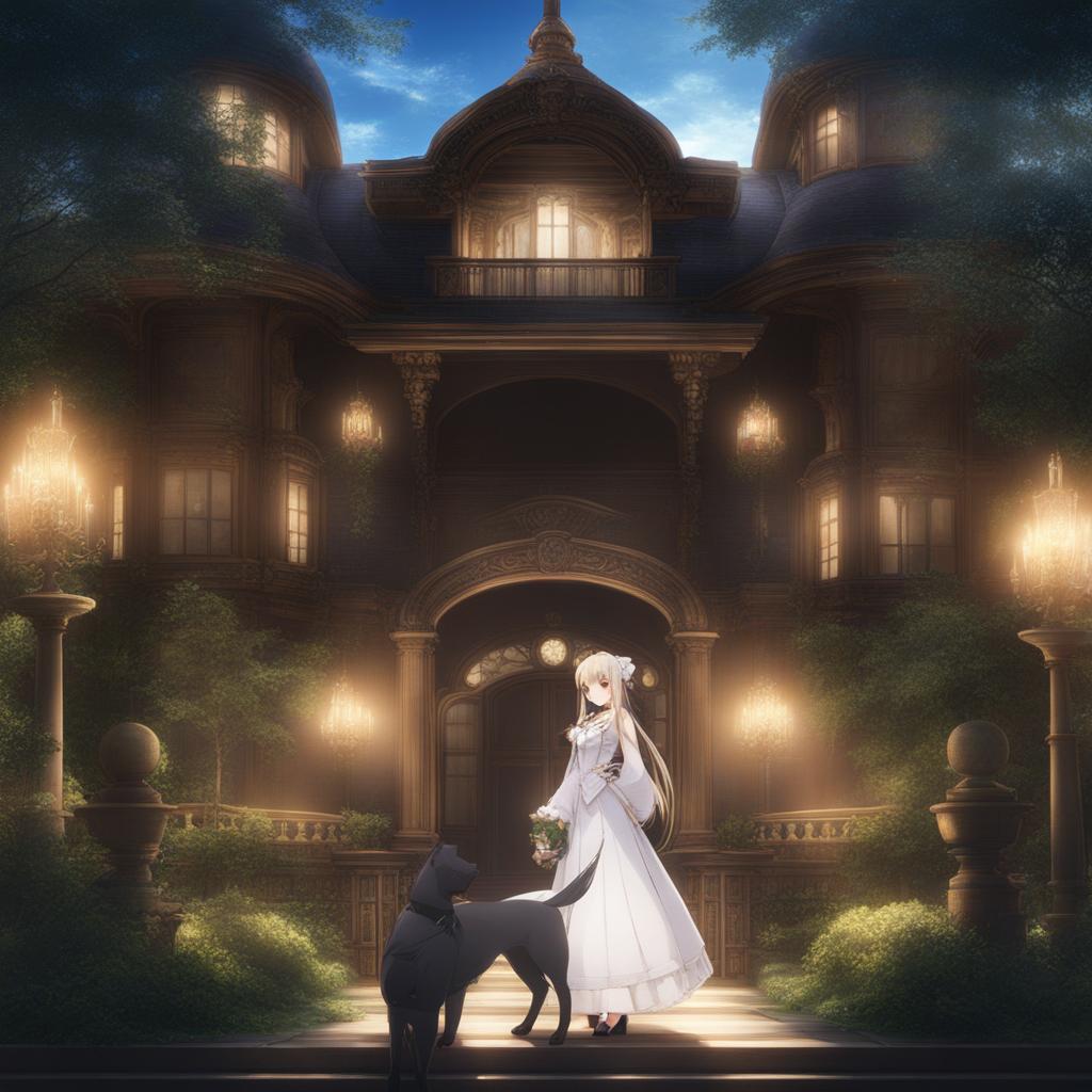 inu x boku ss - unleashes supernatural abilities within a luxurious, enchanted mansion. 