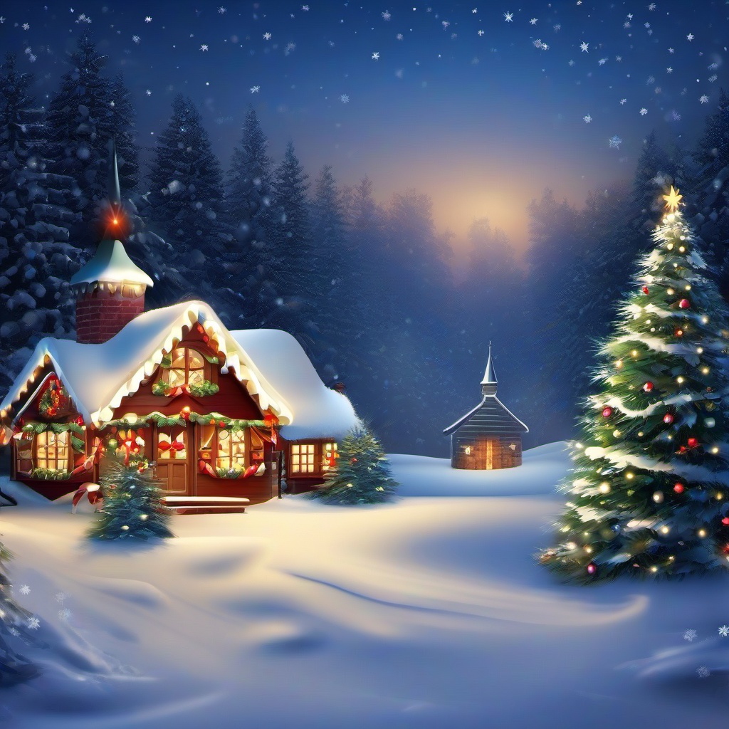 Christmas Background Wallpaper - christmas scene background  