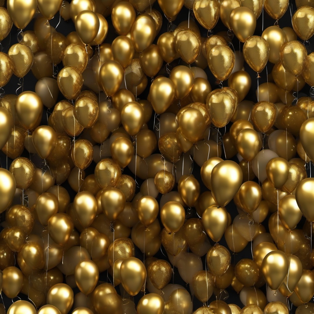 Gold Background Wallpaper - balloons background gold  